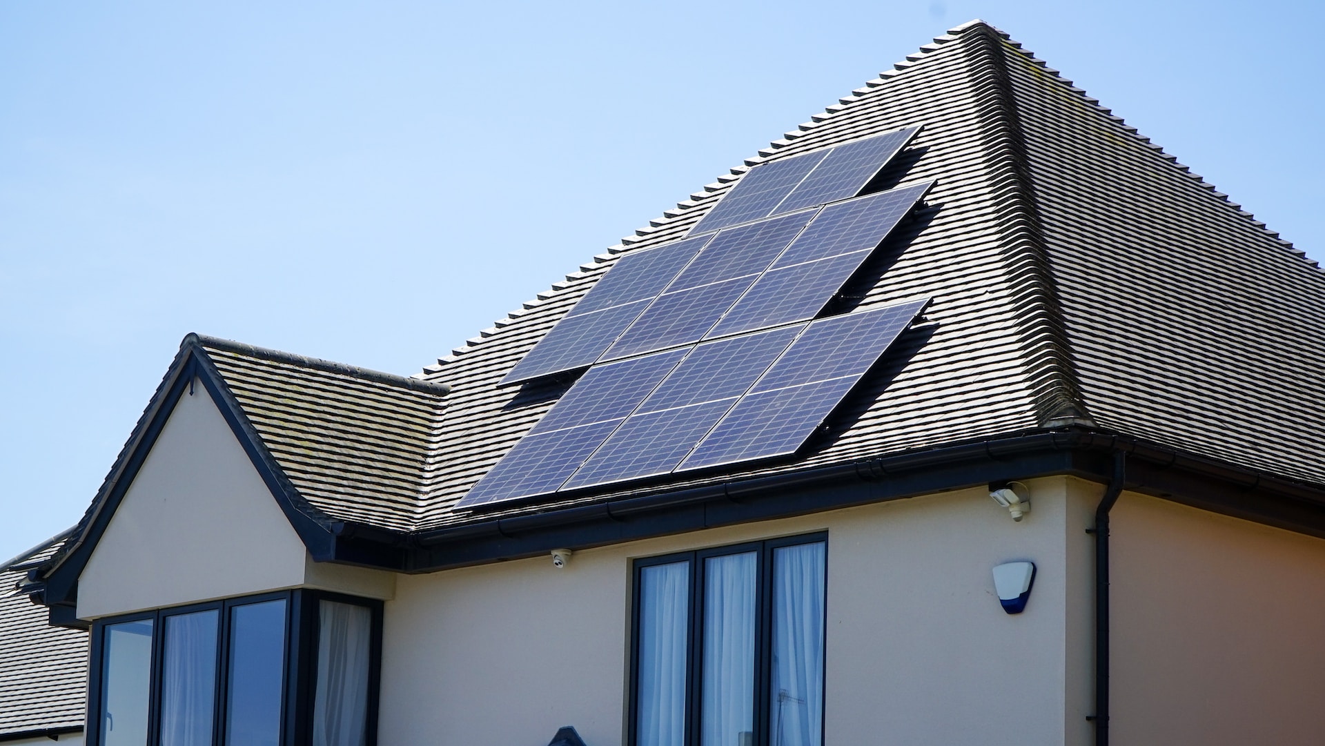 Photovoltaikanlage auf einem Steildach